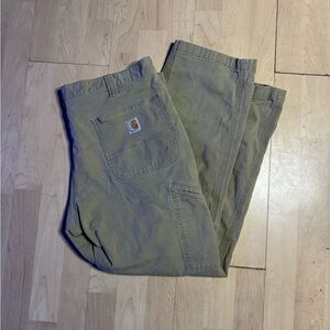 Carhartt Men's Tan Work Pants (38x30)